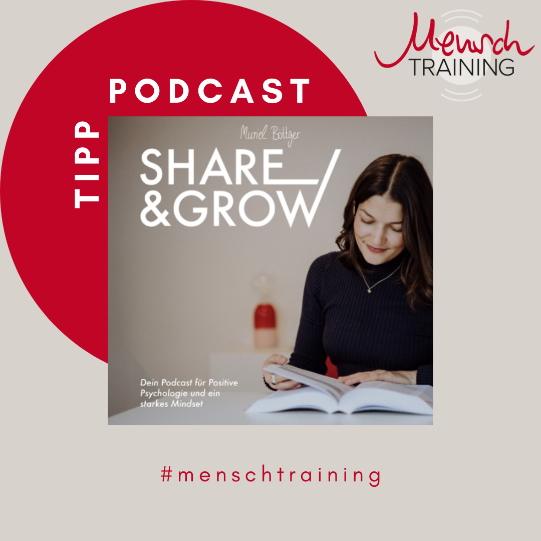 Read more about the article Podcast Tipp „Share & Grow“ von Muriel Böttger