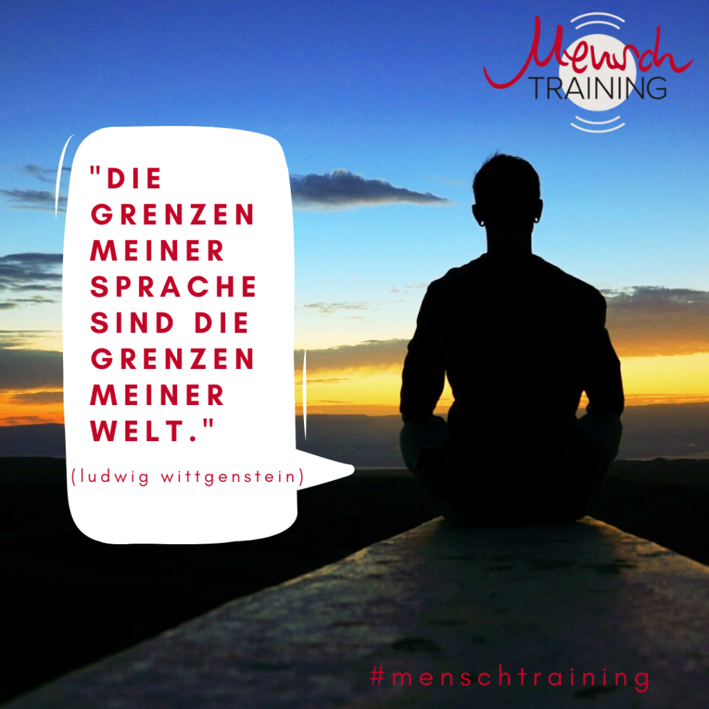 Die Grenzen Meiner Sprache Bedeuten Die Grenzen Meiner Welt Zitat Ludwig Wittgenstein | MenschTRAINING